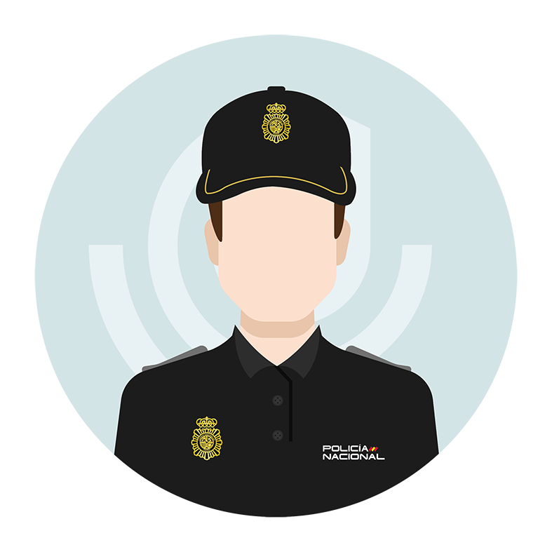 Avatar de retrato policía